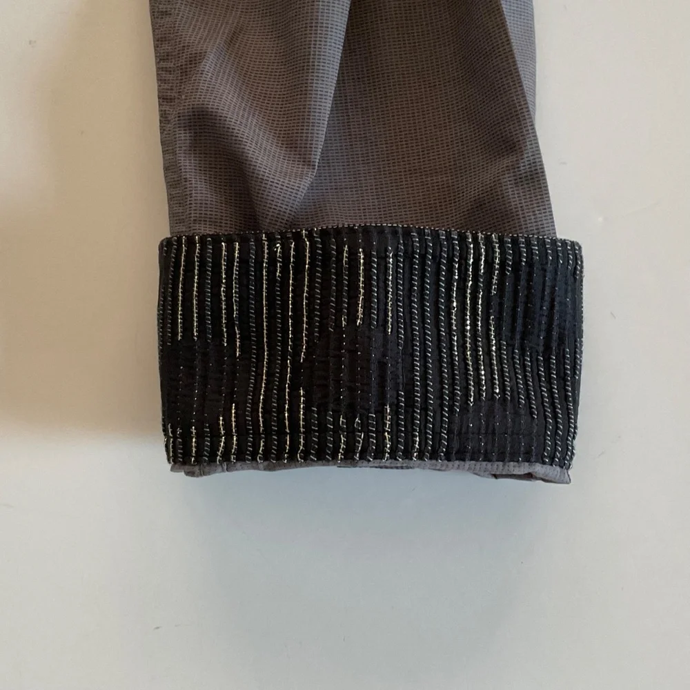 Robert Graham The Mask Shirt 2XL Black/Gray Limited Edition Tribal Mask Beaded - Picture 10 of 11